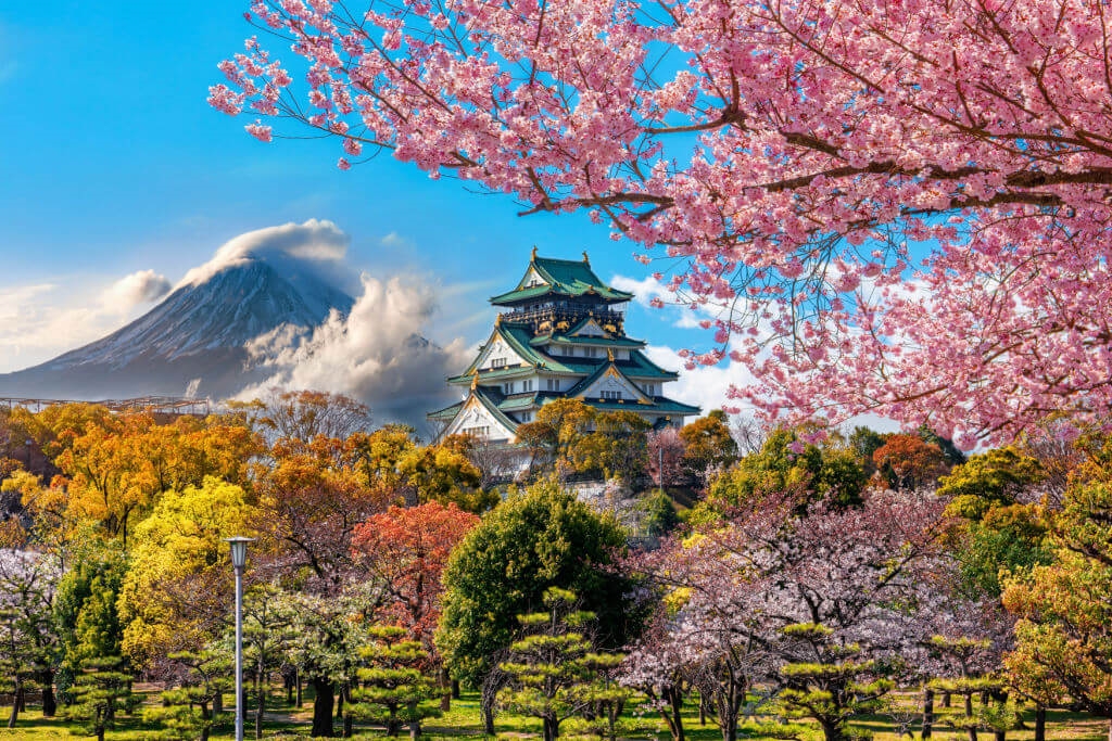 Tour du lịch Nhật Bản giá tốt 2025: Osaka – Kobe – Kyoto – Núi Phú Sỹ – Tokyo 6N5D