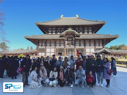 Cập nhật những hình ảnh của đoàn khách SP TRAVEL tham quan Nhật Bản NHẬT BẢN KH 13/12/2023