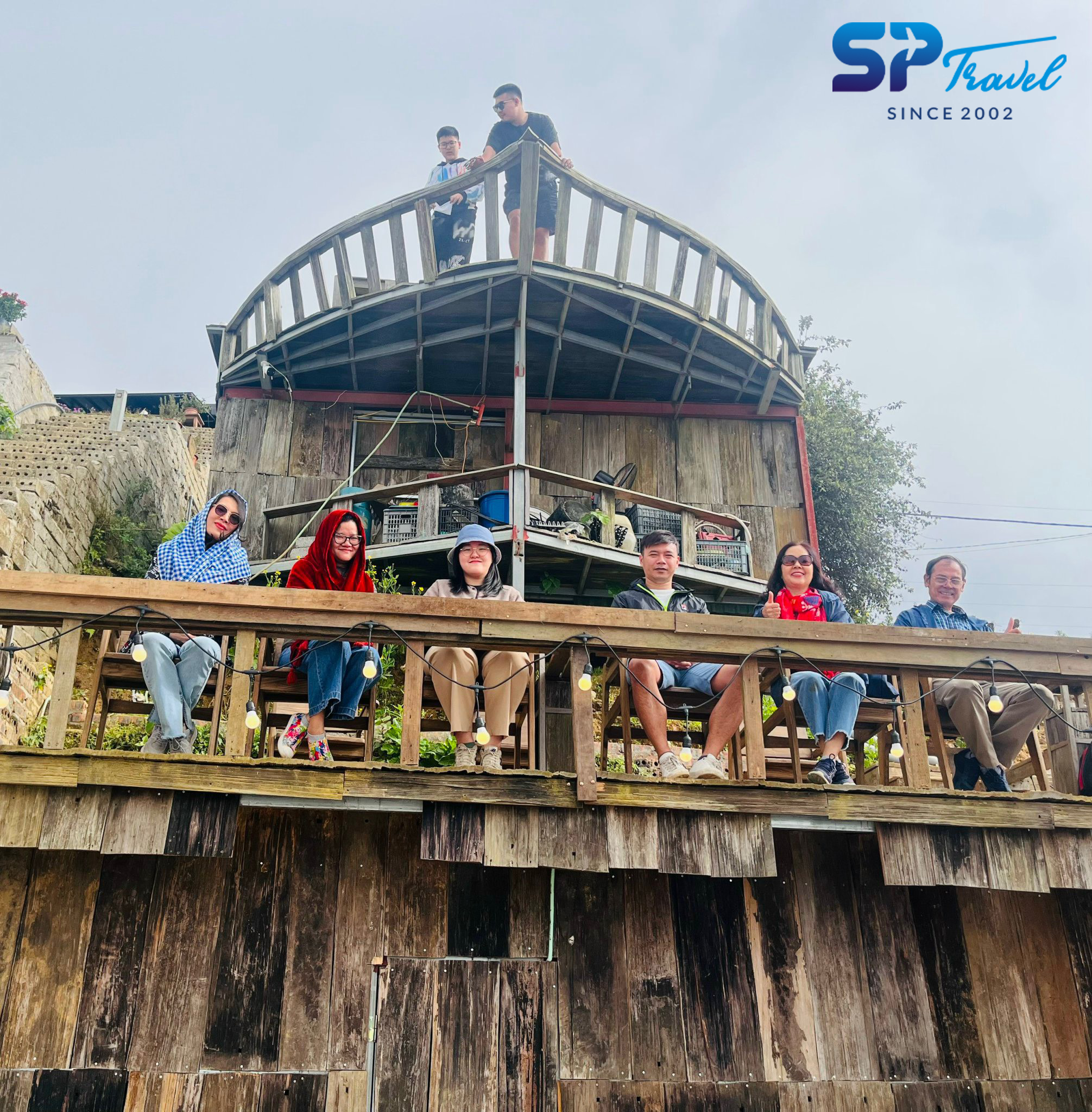 Hình ảnh khách hàng SP Travel vi vu ở Tà Xùa